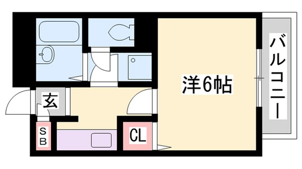 南駅前マンションの物件間取画像